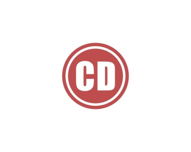 CD logo tasarımı. CD