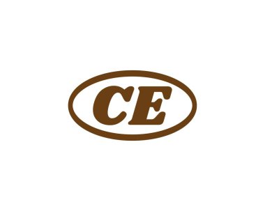 CE logo tasarımı. CE