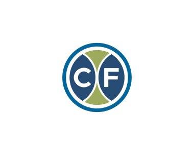 CF logo tasarımı. CF
