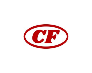 CF logo tasarımı. CF