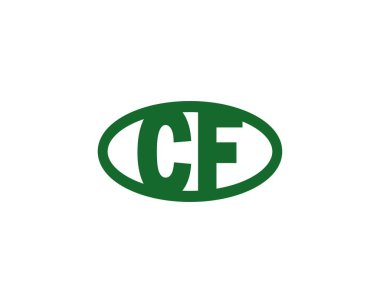 CF logo tasarımı. CF