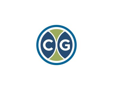 CG logo tasarımı. CG
