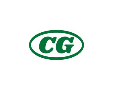 CG logo tasarımı. CG