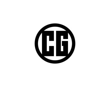 CG logo tasarımı. CG