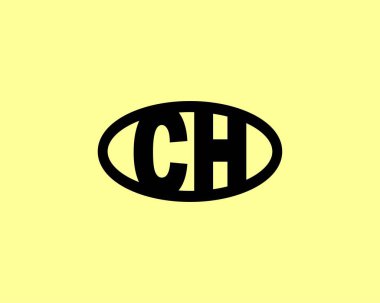 CH logo tasarımı. CH