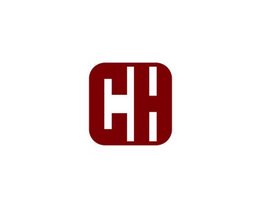 CH logo tasarımı. CH