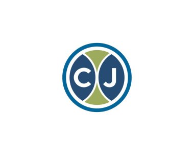 CJ logo tasarımı. CJ