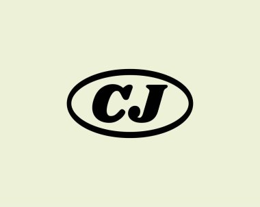 CJ logo tasarımı. CJ
