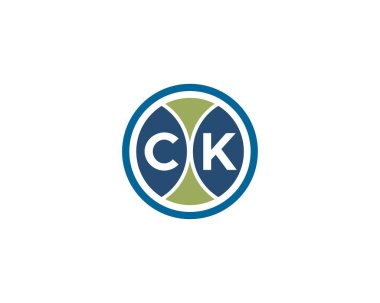 CK logo tasarımı. CK
