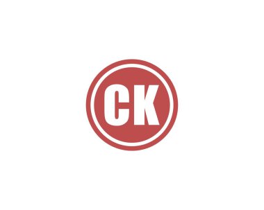CK logo tasarımı. CK