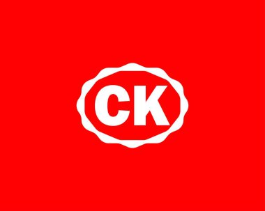 CK logo tasarımı. CK