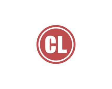CL logo tasarımı. CL