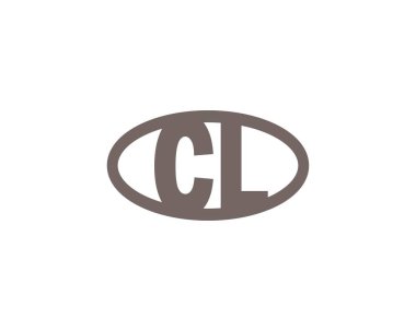 CL logo tasarımı. CL