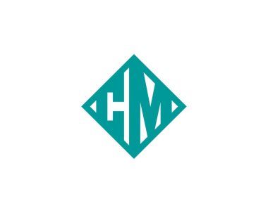 CM logo tasarımı. CM