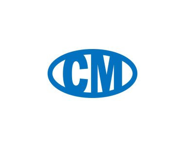 CM logo tasarımı. CM