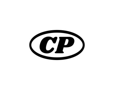 CP logo tasarımı. CP