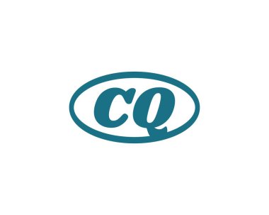 CQ logo tasarımı. CQ