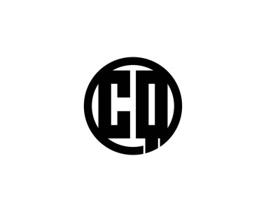 CQ logo tasarımı. CQ