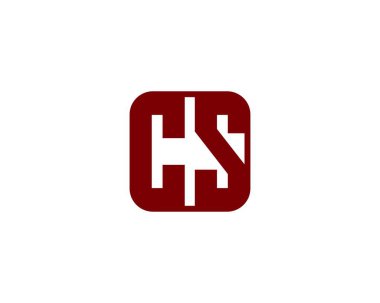 CS logo tasarımı. CS