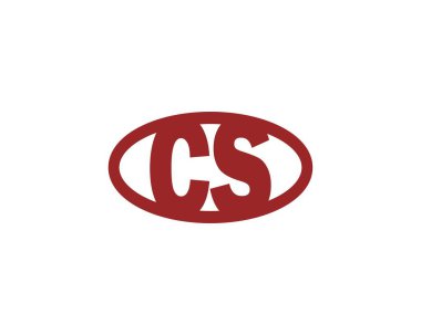 CS logo tasarımı. CS