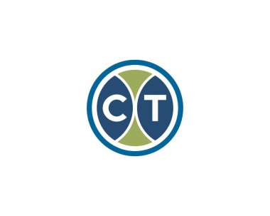 CT logo tasarımı. Tomografi