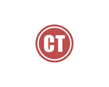 CT logo tasarımı. Tomografi
