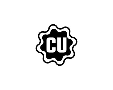 CU logo tasarımı. İşlemci