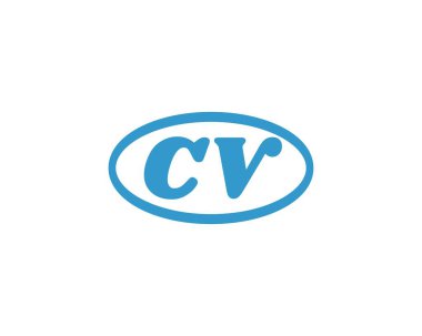 CV logo tasarımı. Özgeçmiş