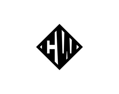 CW logo tasarımı. CW
