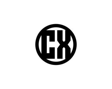 CX logo tasarımı. CX