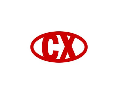 CX logo tasarımı. CX
