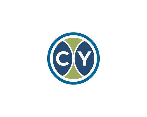 CY logo design. CY
