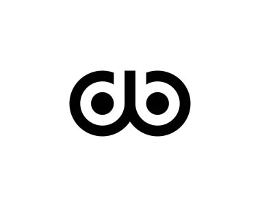 D.B. logo tasarımı. DB