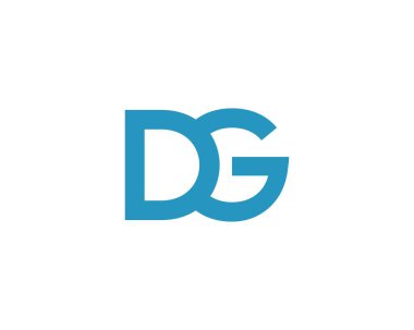 DG logo tasarımı. DG