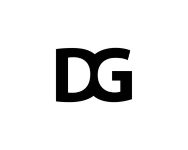 DG logo tasarımı. DG