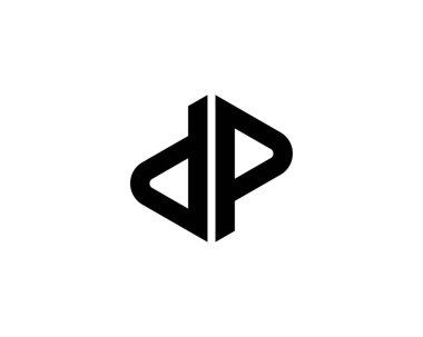 DP logo tasarımı. DP