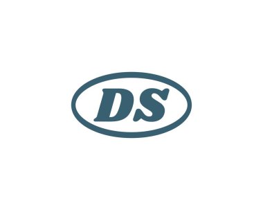 DS logo tasarımı. DS
