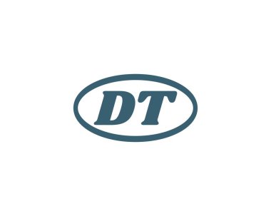 DT logo tasarımı. DT