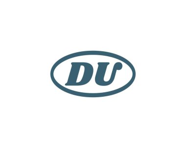 DU logo tasarımı. DU