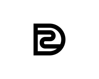 DZ ZD logo tasarımı