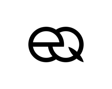 EQ logo tasarımı. EQ