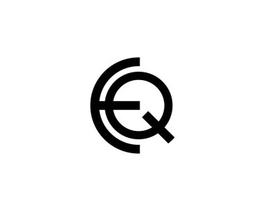 EQ logo tasarımı. EQ