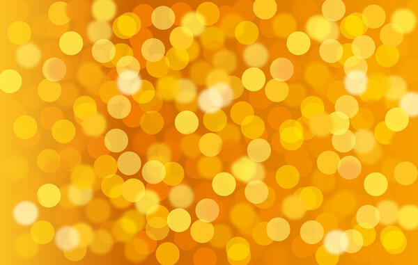 Gold lights celebration background