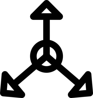 3d uzay simgesi, vektör illüstrasyonu beyaz arkaplanda izole edildi 