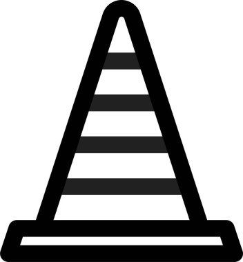 Kaza simgesi, vektör illüstrasyonu beyaz arkaplanda izole edildi 