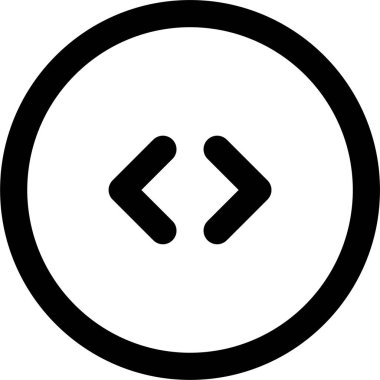 Çember simgesindeki oklar, beyaz arkaplanda izole edilmiş vektör illüstrasyonu 