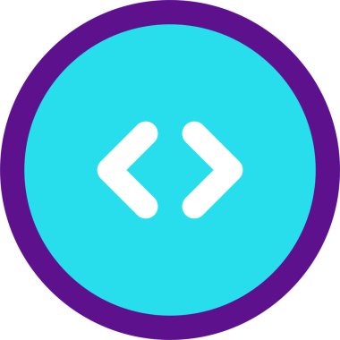 Çember simgesindeki oklar, beyaz arkaplanda izole edilmiş vektör illüstrasyonu 