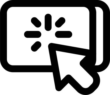 düğme simgesi ve vektör illüstrasyonu beyaz arkaplanda izole edildi