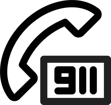 çağrı simgesi, vektör illüstrasyonu beyaz arkaplanda izole edildi 