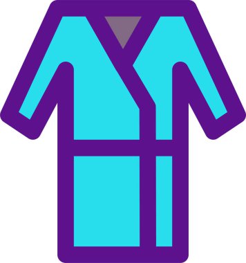 Pelerin simgesi, vektör illüstrasyonu beyaz arkaplanda izole edildi